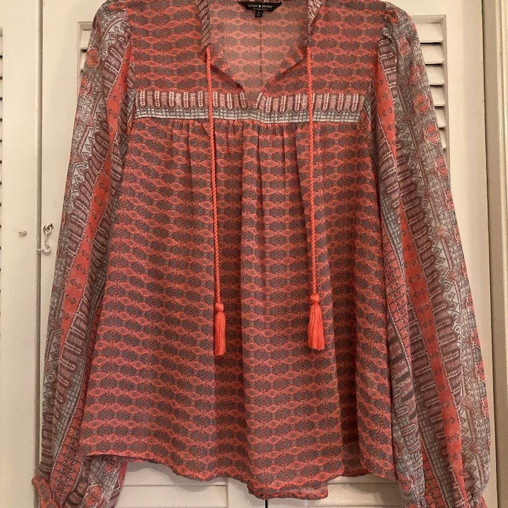 Lucky Brand Blouse Large